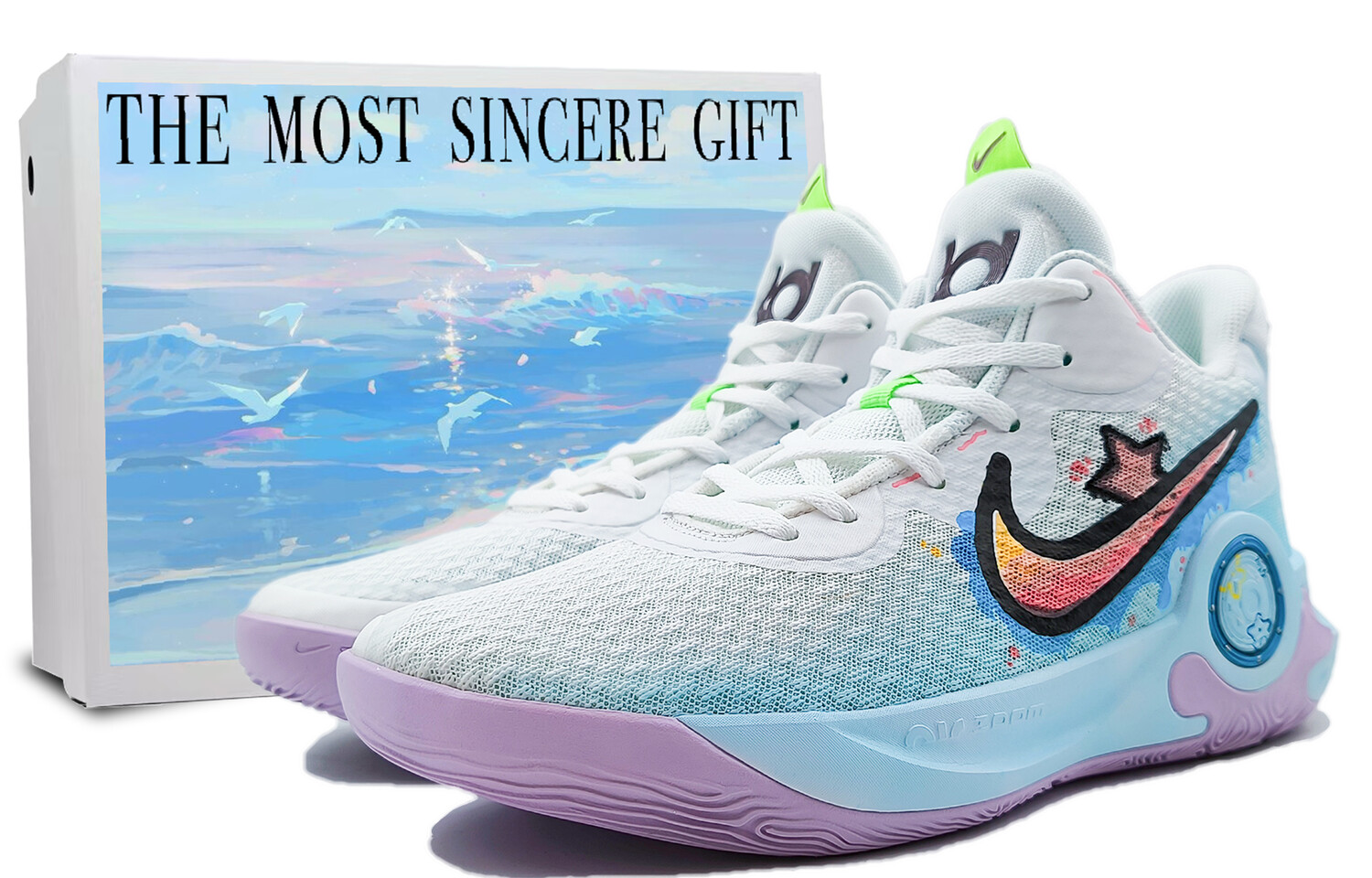 Кроссовки Nike KD Trey 5 IX Vintage Basketball Shoes Men Mid-top Blue, синий
Кроссовки Nike KD Trey 5 IX Vintage Basketball Shoes Men Mid-top Blue, синий