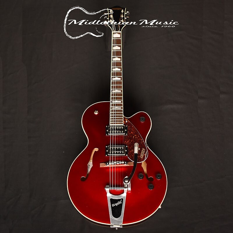 Электрогитара Gretsch G2420T Streamliner Hollow Body w/Bigsby - Candy Apple Red Finish
Электрогитара Gretsch G2420T Streamliner Hollow Body w/Bigsby - Candy Apple Red Finish