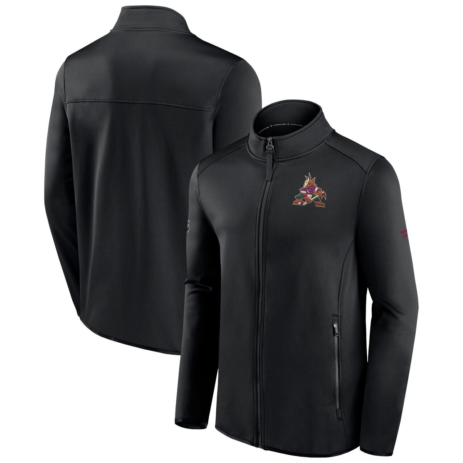 Мужская фирменная черная флисовая куртка с молнией во всю длину Arizona Coyotes Authentic Pro Rink Fanatics, Черный
Мужская фирменная черная флисовая куртка с молнией во всю длину Arizona Coyotes Authentic Pro Rink Fanatics, Черный