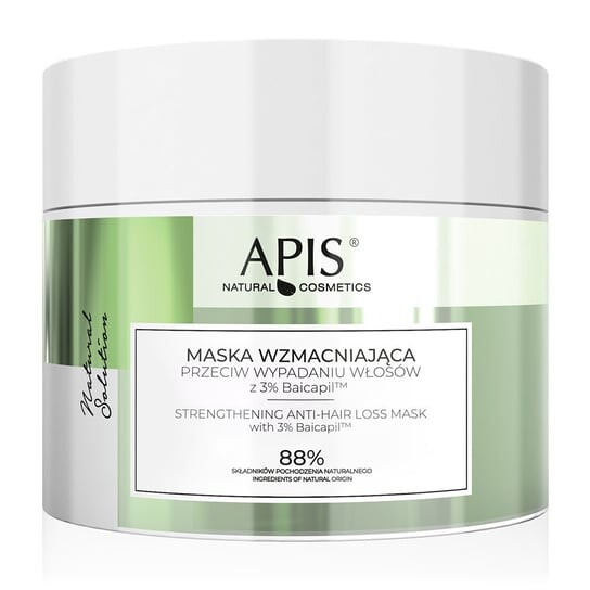 Укрепляющая маска против выпадения волос, 200 мл APIS, Natural Solution, APIS Professional
Укрепляющая маска против выпадения волос, 200 мл APIS, Natural Solution, APIS Professional