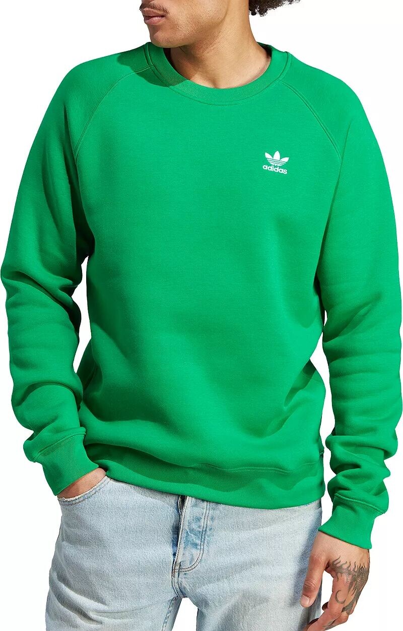Мужской свитшот с круглым вырезом и трилистником Adidas Originals Adicolor Essentials, зеленый
Мужской свитшот с круглым вырезом и трилистником Adidas Originals Adicolor Essentials, зеленый