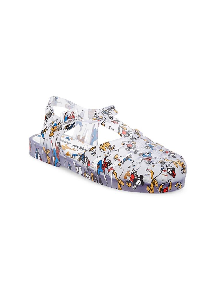 Сандалии на плоской подошве с принтом «Микки и друзья» для девочек Mini Melissa, прозрачный
Сандалии на плоской подошве с принтом «Микки и друзья» для девочек Mini Melissa, прозрачный