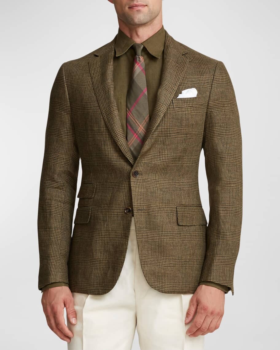 Мужское спортивное пальто в клетку Kent Glen Ralph Lauren Purple Label, Коричневый
Мужское спортивное пальто в клетку Kent Glen Ralph Lauren Purple Label, Коричневый