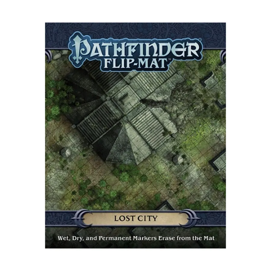 Флип-мат - Затерянный город, GameMastery - Flip-Mats - Countryside & Wilderness Locales
Флип-мат - Затерянный город, GameMastery - Flip-Mats - Countryside & Wilderness Locales
