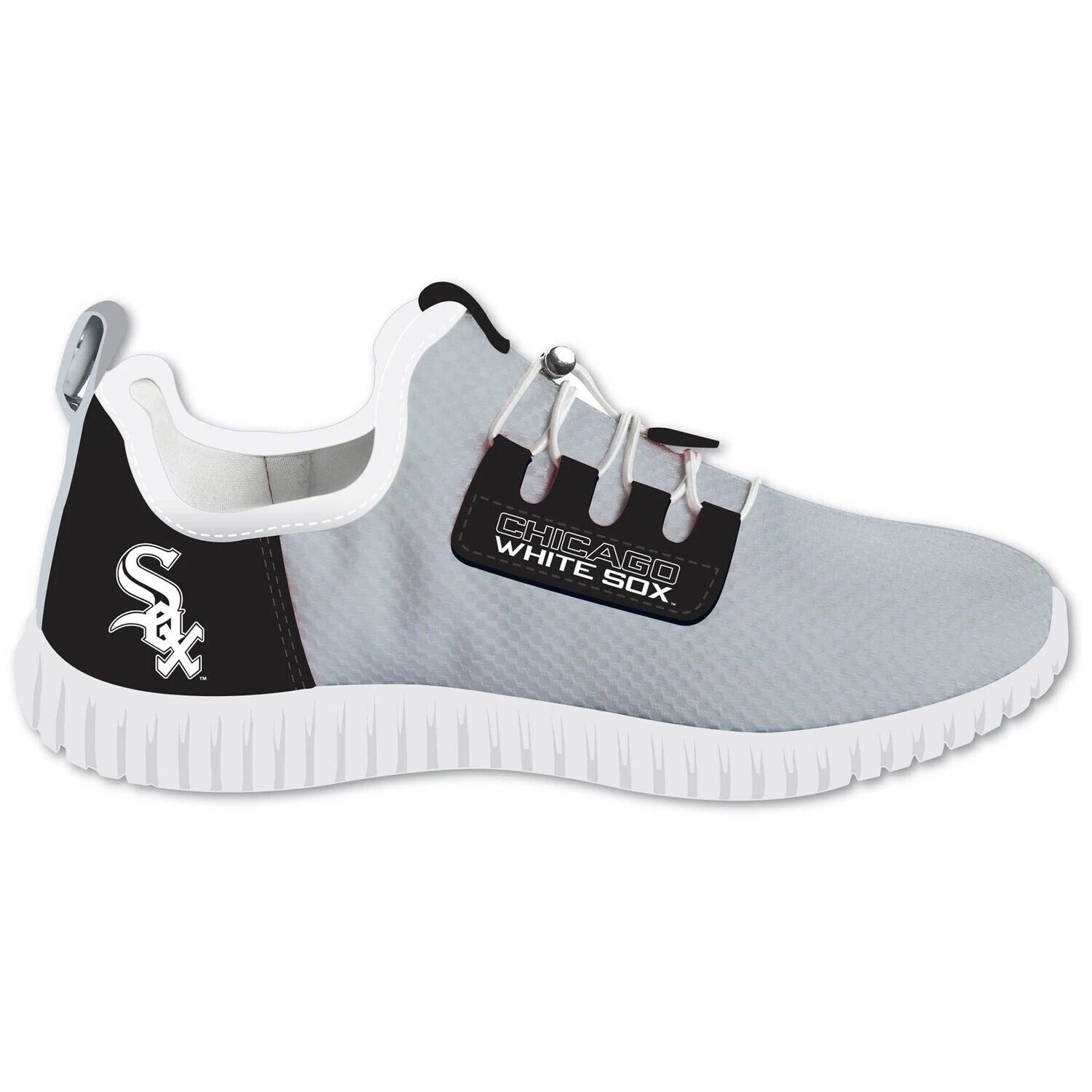 Молодежные серо-черные кроссовки Chicago White Sox Glow Pros с низкими кедами и подсветкой Unbranded
Молодежные серо-черные кроссовки Chicago White Sox Glow Pros с низкими кедами и подсветкой Unbranded