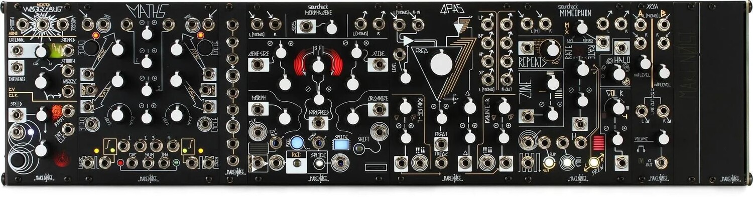 Модульная синтезаторная система Make Noise Tape & Microsound Music Machine Eurorack
Модульная синтезаторная система Make Noise Tape & Microsound Music Machine Eurorack
