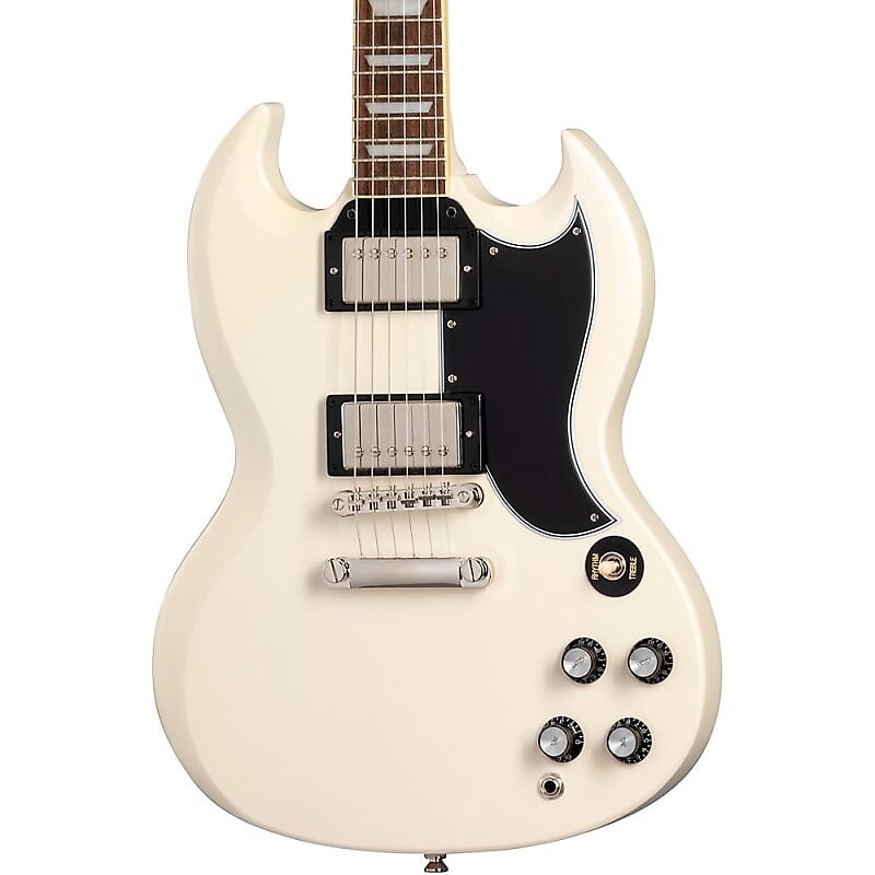 Электрогитара Epiphone 1961 Les Paul SG Standard Electric Guitar Aged Classic White
Электрогитара Epiphone 1961 Les Paul SG Standard Electric Guitar Aged Classic White