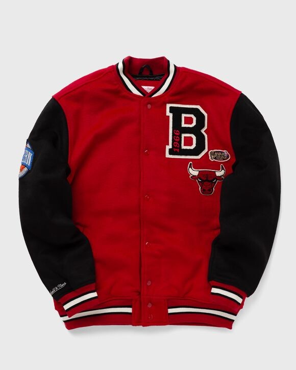 Куртка Mitchell & Ness Nba Team Legacy Varsity Jacket Chicago Bulls, цвет red / black
Куртка Mitchell & Ness Nba Team Legacy Varsity Jacket Chicago Bulls, цвет red / black
