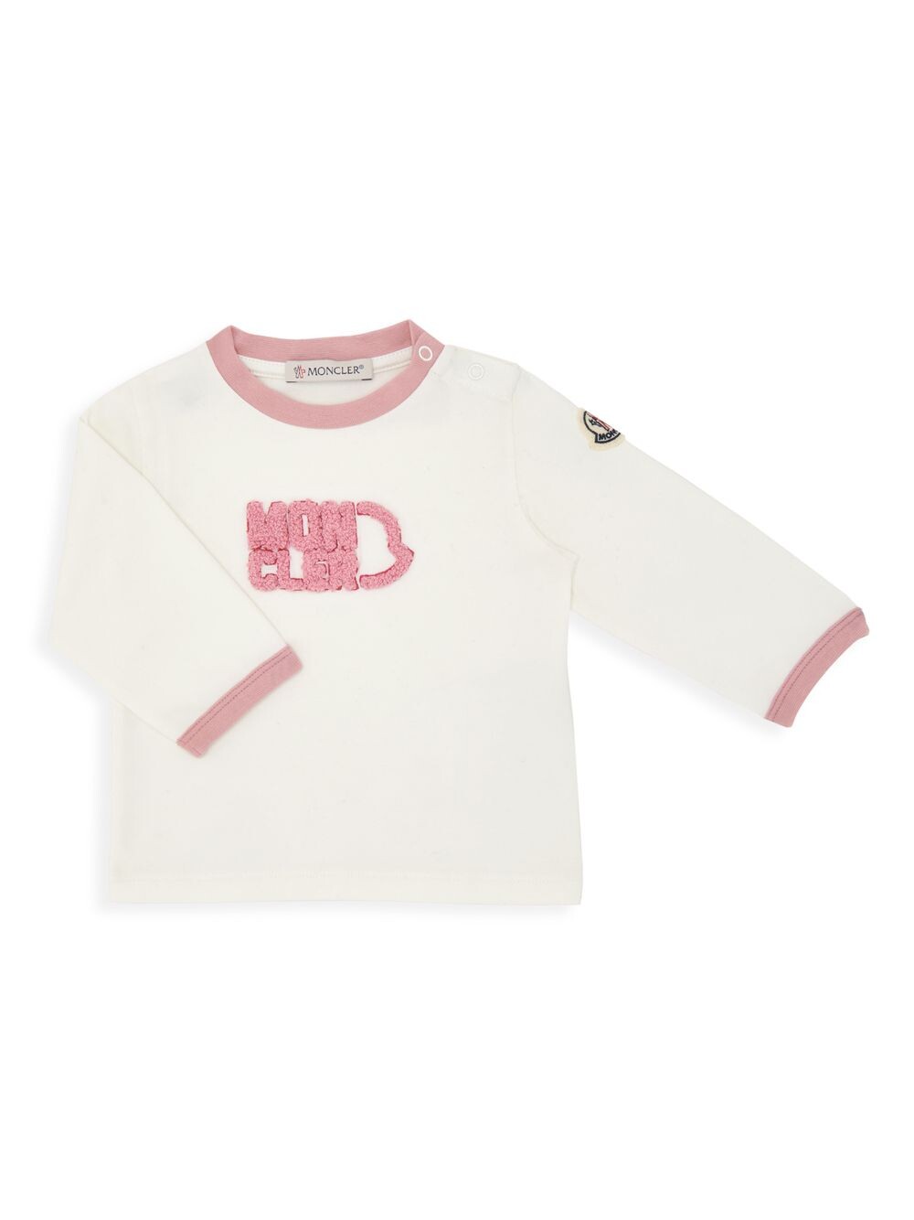 Футболка с длинными рукавами и логотипом Baby Girl's & Little Girl's Moncler, розовый
Футболка с длинными рукавами и логотипом Baby Girl's & Little Girl's Moncler, розовый