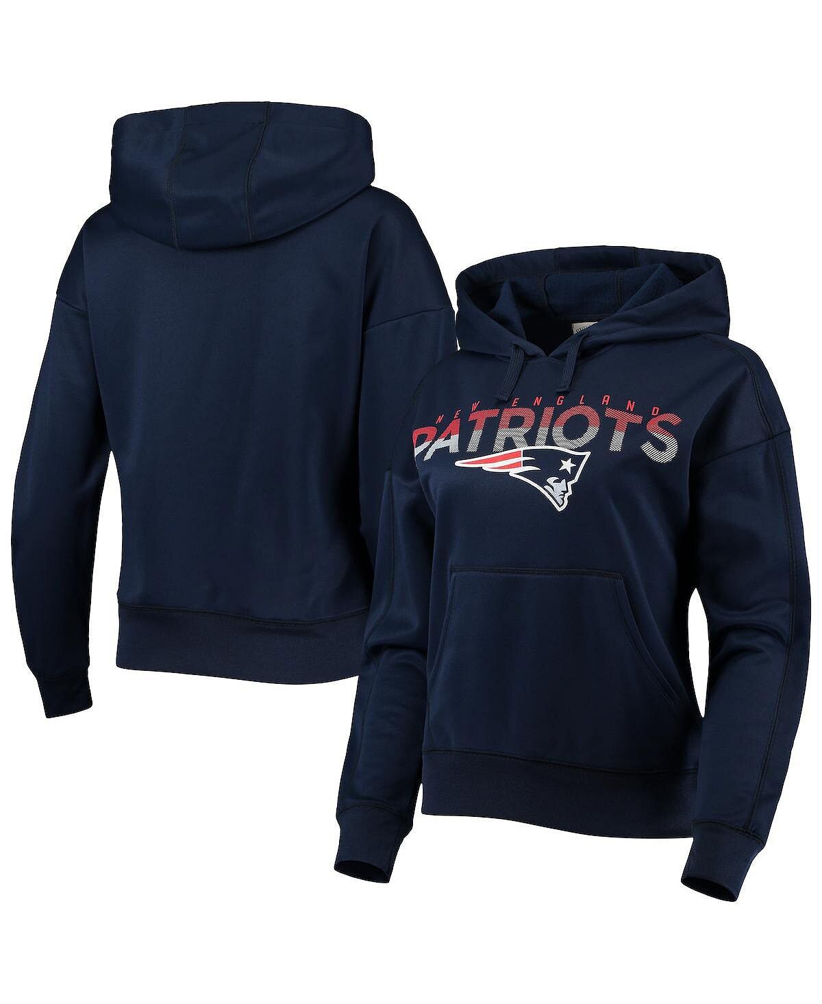 Женский пуловер с капюшоном New England Patriots Game Day темно-синего цвета G-III 4Her by Carl Banks, темно-синий
Женский пуловер с капюшоном New England Patriots Game Day темно-синего цвета G-III 4Her by Carl Banks, темно-синий