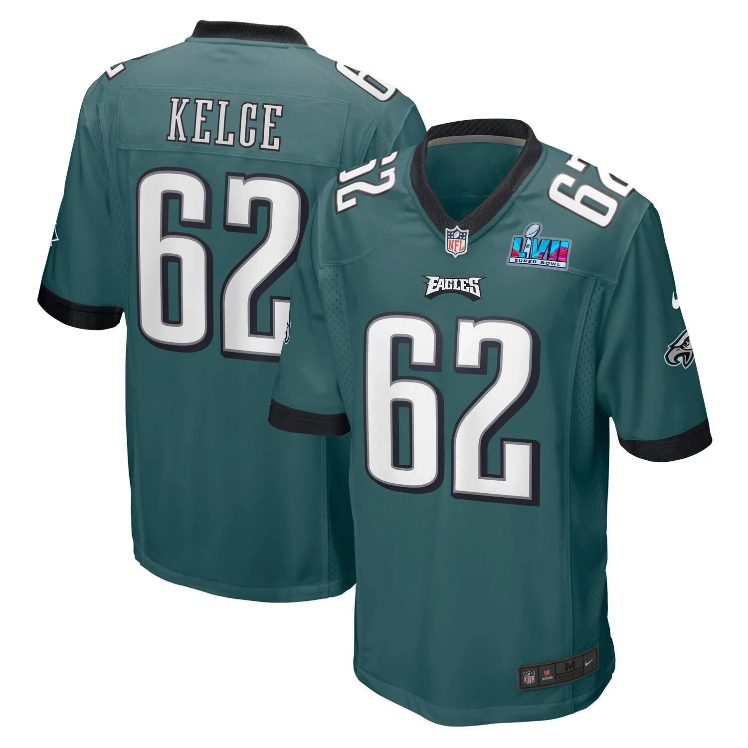 Мужская игровая майка Джейсона Келси Midnight Green Philadelphia Eagles Super Bowl LVII с нашивкой Nike
Мужская игровая майка Джейсона Келси Midnight Green Philadelphia Eagles Super Bowl LVII с нашивкой Nike