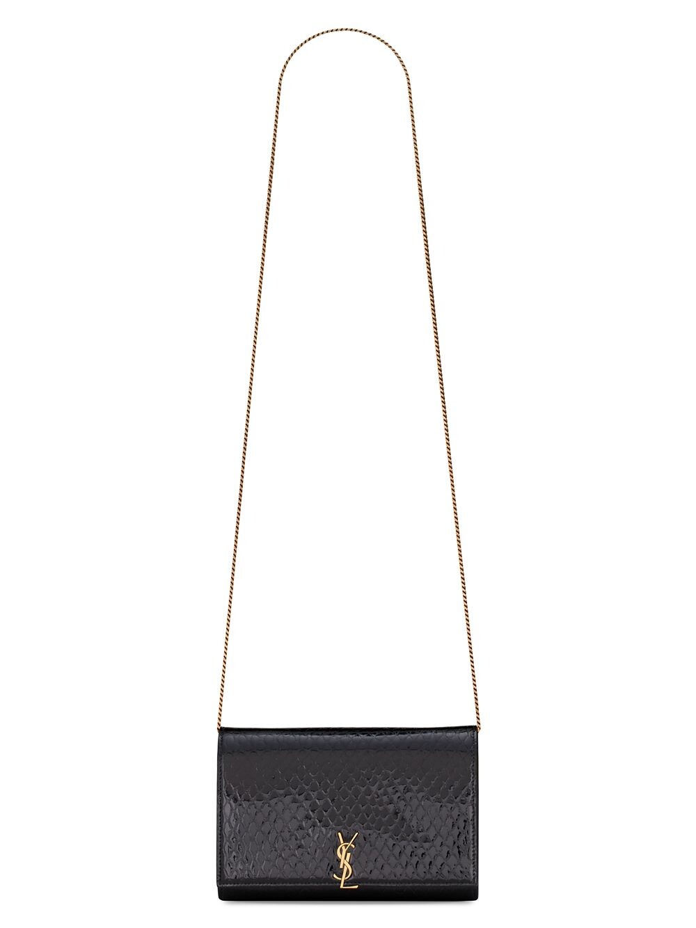Кошелек Cassandre Saint Laurent на цепочке из глянцевой кожи с тиснением под питона Saint Laurent
Кошелек Cassandre Saint Laurent на цепочке из глянцевой кожи с тиснением под питона Saint Laurent