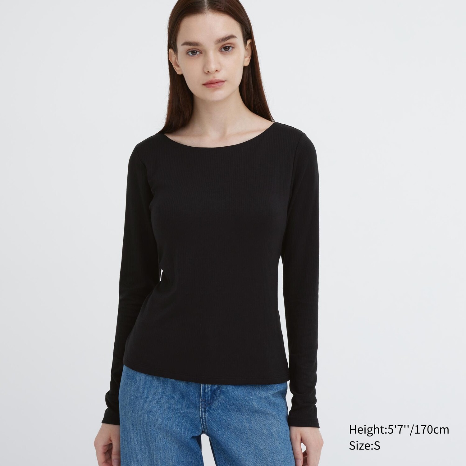 Термобюстгалтер heattech в ребруску с овчным вырезом и длинными рукавами UNIQLO, черный
Термобюстгалтер heattech в ребруску с овчным вырезом и длинными рукавами UNIQLO, черный