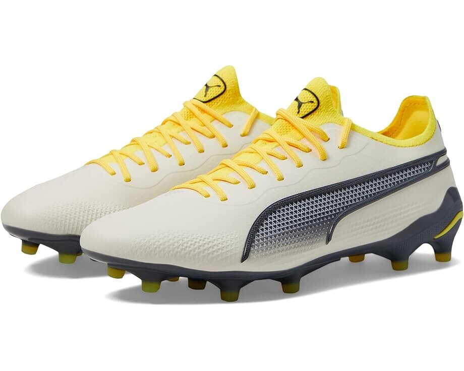 Кроссовки PUMA King Ultimate Firm Ground/Artificial Ground, цвет Alpine Snow/Asphalt/Yellow Blaze
Кроссовки PUMA King Ultimate Firm Ground/Artificial Ground, цвет Alpine Snow/Asphalt/Yellow Blaze