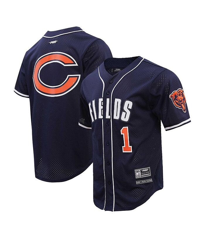 Мужская темно-синяя рубашка на пуговицах для бейсболиста Justin Fields Chicago Bears Pro Standard, синий
Мужская темно-синяя рубашка на пуговицах для бейсболиста Justin Fields Chicago Bears Pro Standard, синий