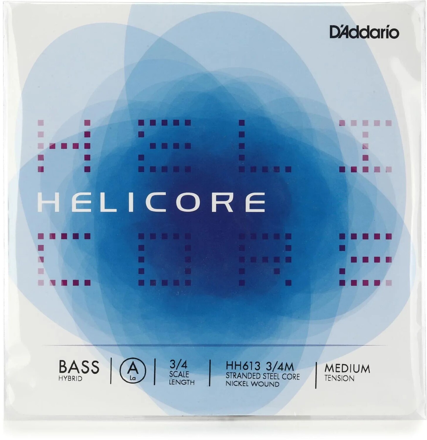 D'Addario HH613 Гибридная струна ля для контрабаса Helicore 3/4 метра - размер 3/4 - среднее натяжение
D'Addario HH613 Гибридная струна ля для контрабаса Helicore 3/4 метра - размер 3/4 - среднее натяжение