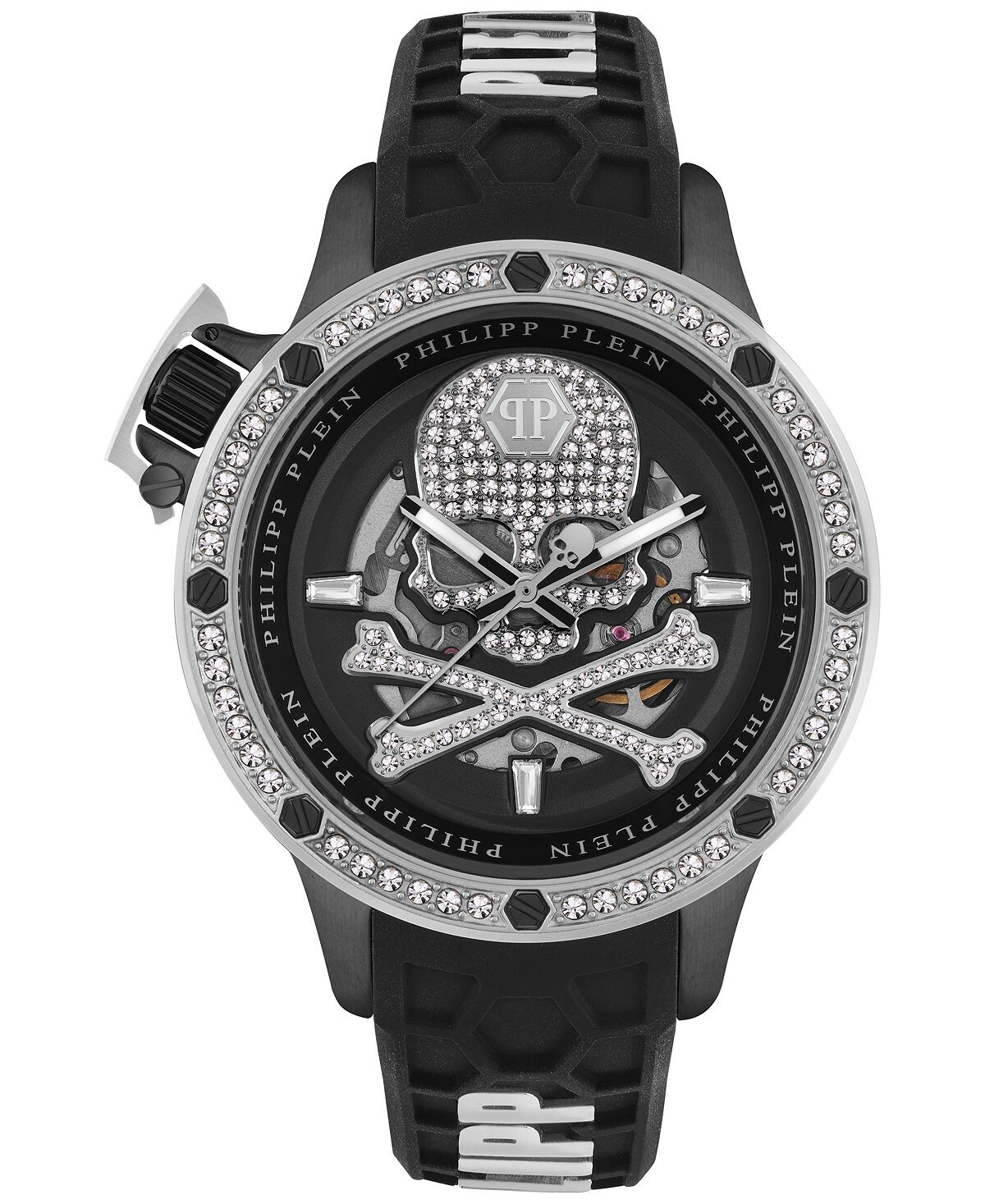 Мужские автоматические часы Plein Rich с черным силиконовым ремешком, 46 мм Philipp Plein
Мужские автоматические часы Plein Rich с черным силиконовым ремешком, 46 мм Philipp Plein