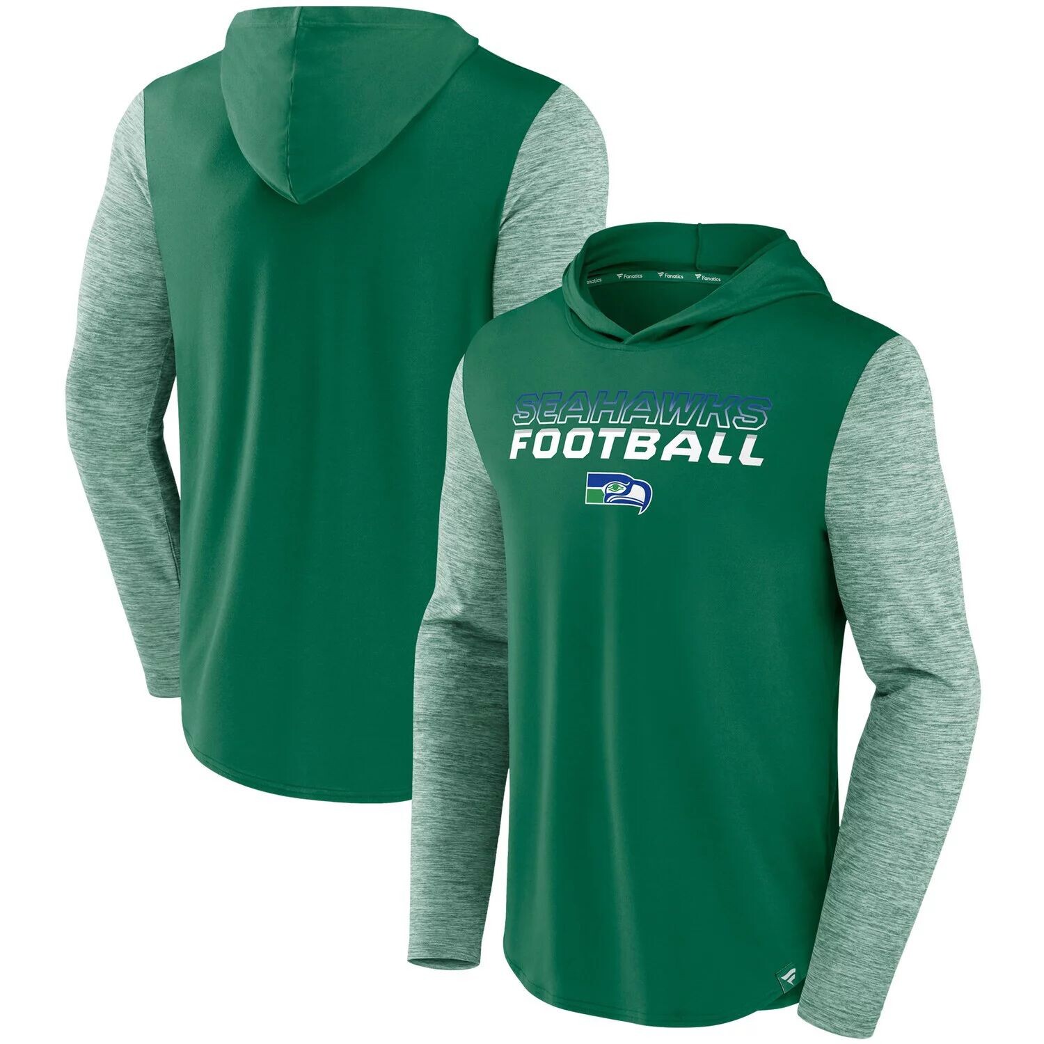 Мужской фирменный неоновый зеленый пуловер с капюшоном Seattle Seahawks Future Talent Fanatics
Мужской фирменный неоновый зеленый пуловер с капюшоном Seattle Seahawks Future Talent Fanatics