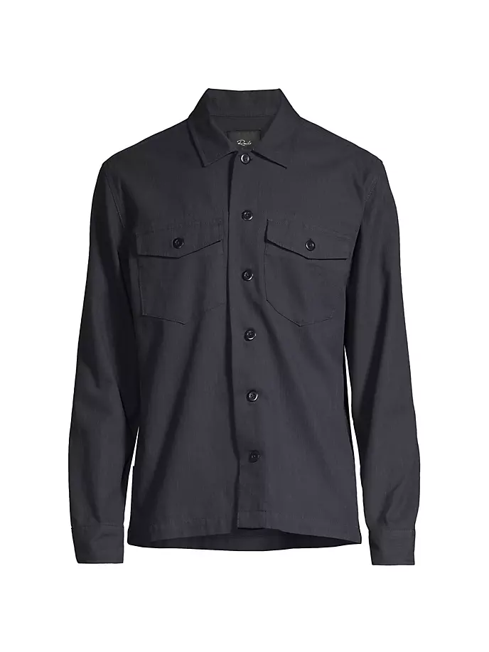 Куртка-рубашка свободного кроя Kerouac в тонкую полоску Rails, цвет navy charcoal pin stripe
Куртка-рубашка свободного кроя Kerouac в тонкую полоску Rails, цвет navy charcoal pin stripe