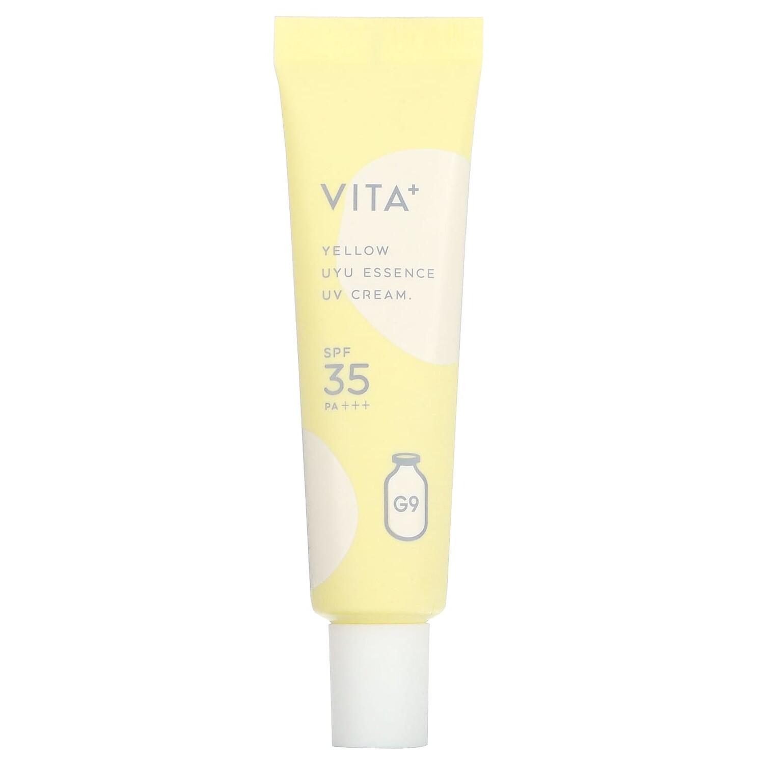 Vita + UYU Essence UV Cream, солнцезащитный крем SPF 35 PA +++, желтый, 25 г, G9skin
Vita + UYU Essence UV Cream, солнцезащитный крем SPF 35 PA +++, желтый, 25 г, G9skin