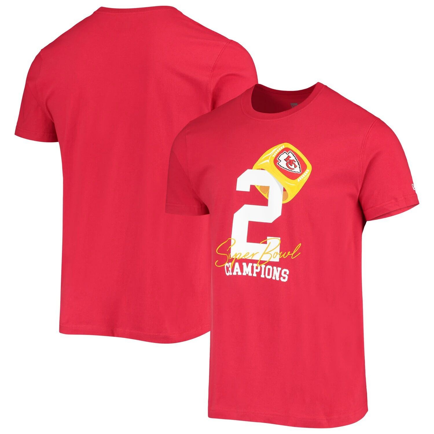 Мужская красная футболка Kansas City Chiefs Local Count the Rings New Era, Красный
Мужская красная футболка Kansas City Chiefs Local Count the Rings New Era, Красный
