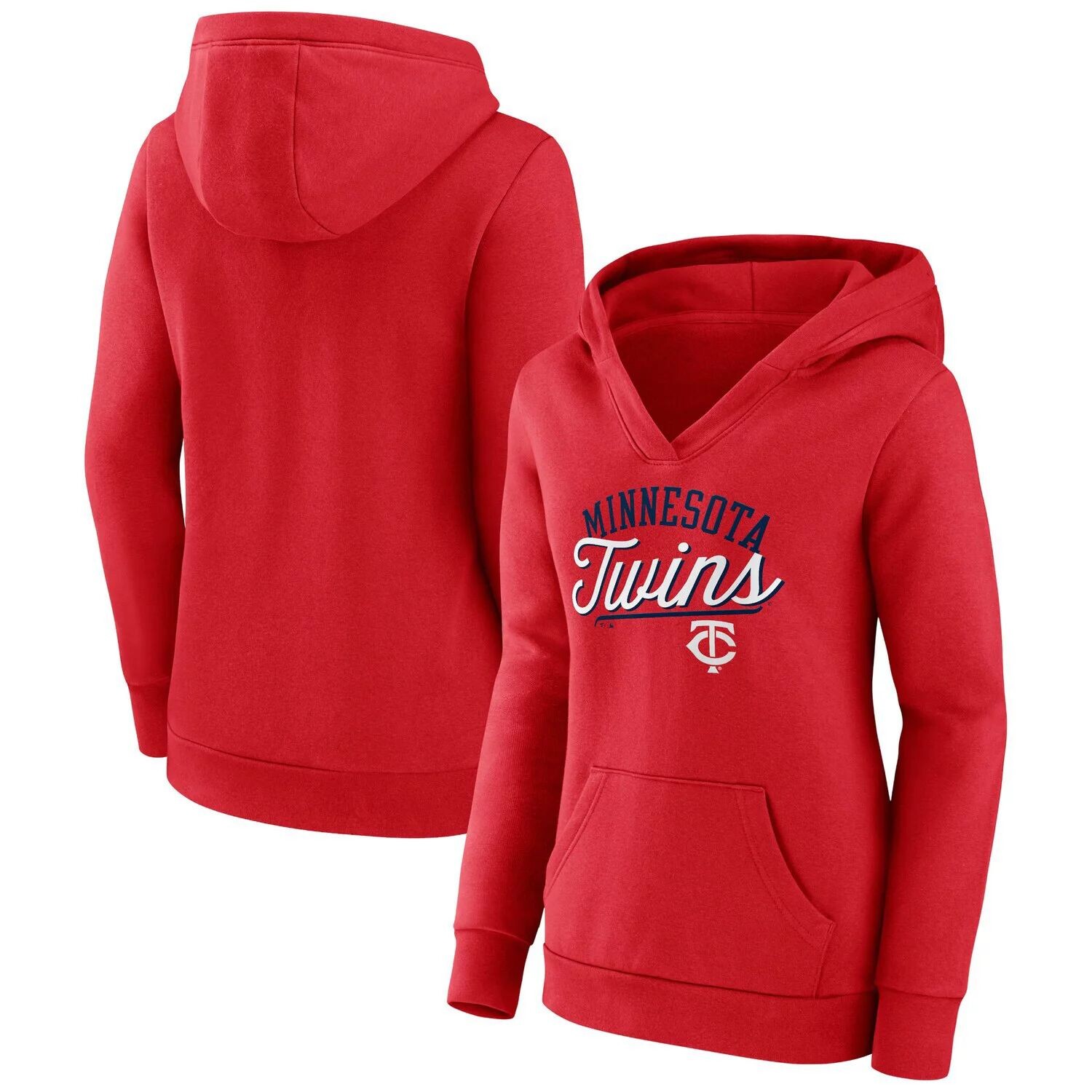 Женский пуловер с капюшоном Fanatics красного цвета Minnesota Twins Simplicity Crossover с v-образным вырезом Fanatics
Женский пуловер с капюшоном Fanatics красного цвета Minnesota Twins Simplicity Crossover с v-образным вырезом Fanatics