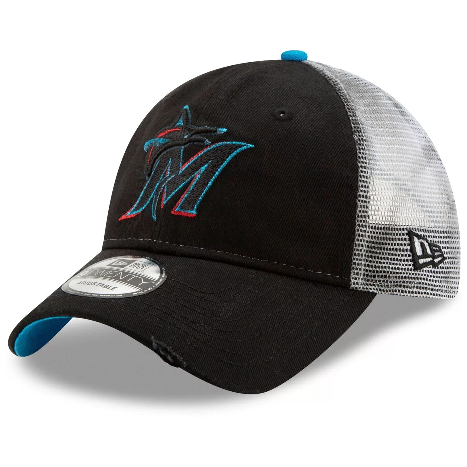 Мужская регулируемая кепка New Era Black Miami Marlins Team Rustic Trucker 9TWENTY
Мужская регулируемая кепка New Era Black Miami Marlins Team Rustic Trucker 9TWENTY