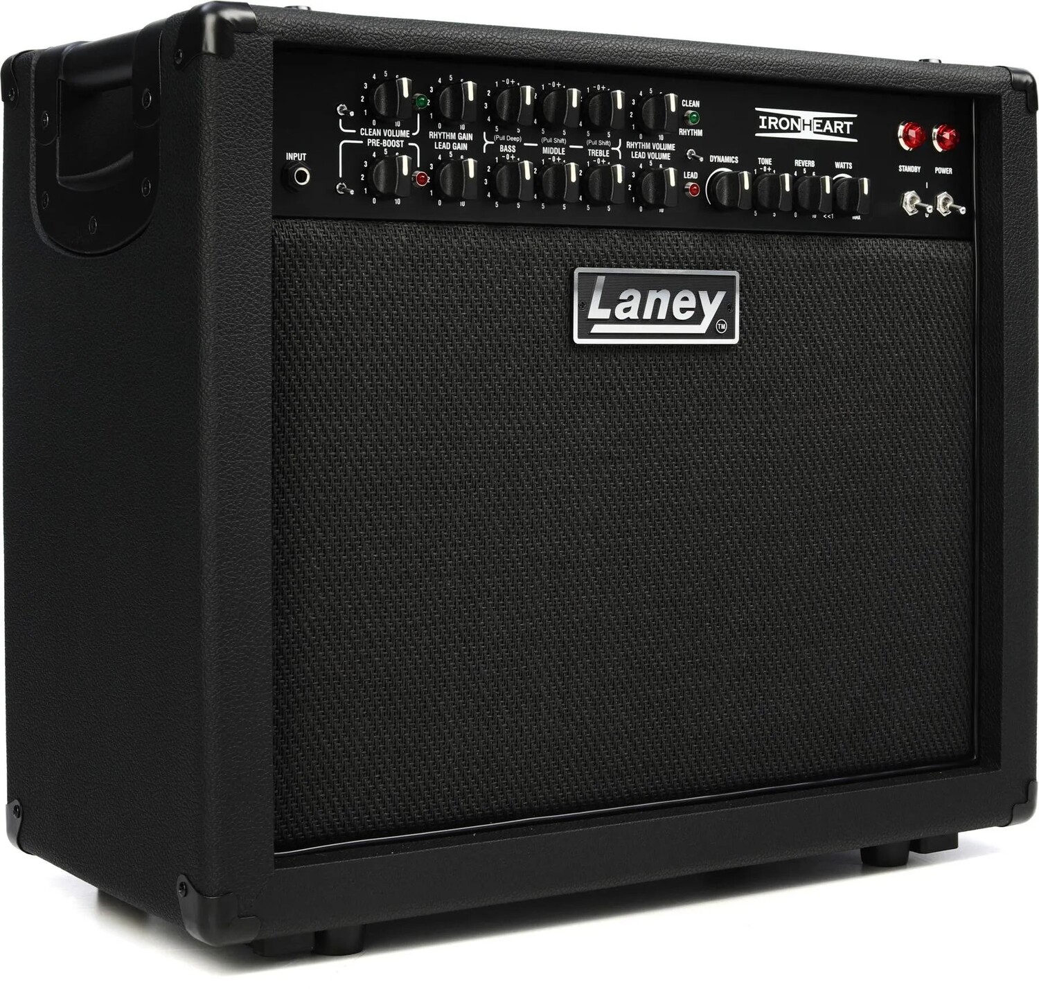 Новый комбинированный усилитель Laney Ironheart IRT30-112, 1 x 12 дюймов, 30 Вт
Новый комбинированный усилитель Laney Ironheart IRT30-112, 1 x 12 дюймов, 30 Вт