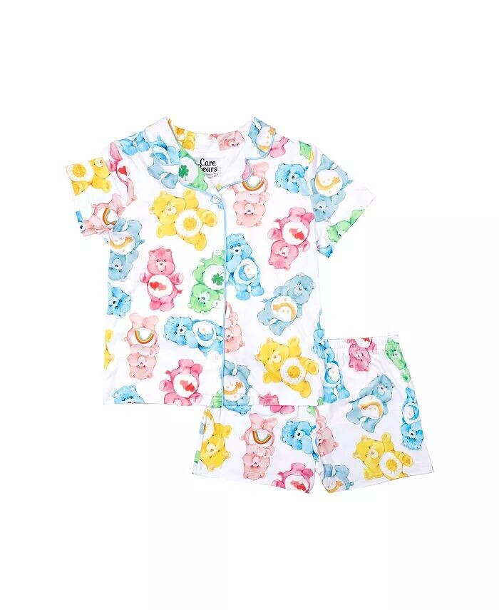 Короткие пижамы для маленьких девочек, 2 предмета Care Bears, мультиколор
Короткие пижамы для маленьких девочек, 2 предмета Care Bears, мультиколор