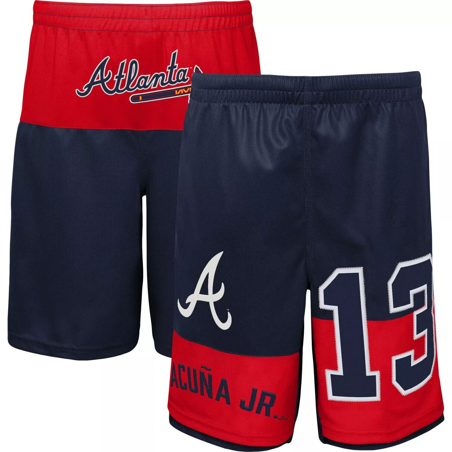 Молодежные шорты Ronald Acuna Jr. Navy Atlanta Braves Pandemonium с именем и номером Outerstuff
Молодежные шорты Ronald Acuna Jr. Navy Atlanta Braves Pandemonium с именем и номером Outerstuff