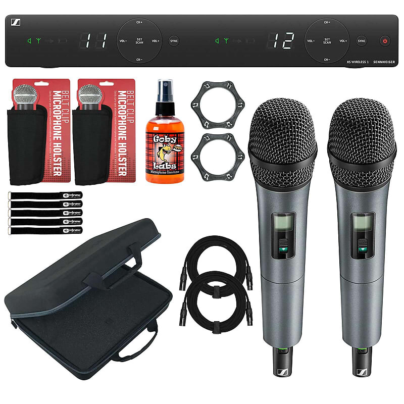Беспроводная микрофонная система Sennheiser Sennheiser XSW 1-835 DUAL-A DJ Pro Audio Wireless Microphone System w Carry Case
Беспроводная микрофонная система Sennheiser Sennheiser XSW 1-835 DUAL-A DJ Pro Audio Wireless Microphone System w Carry Case