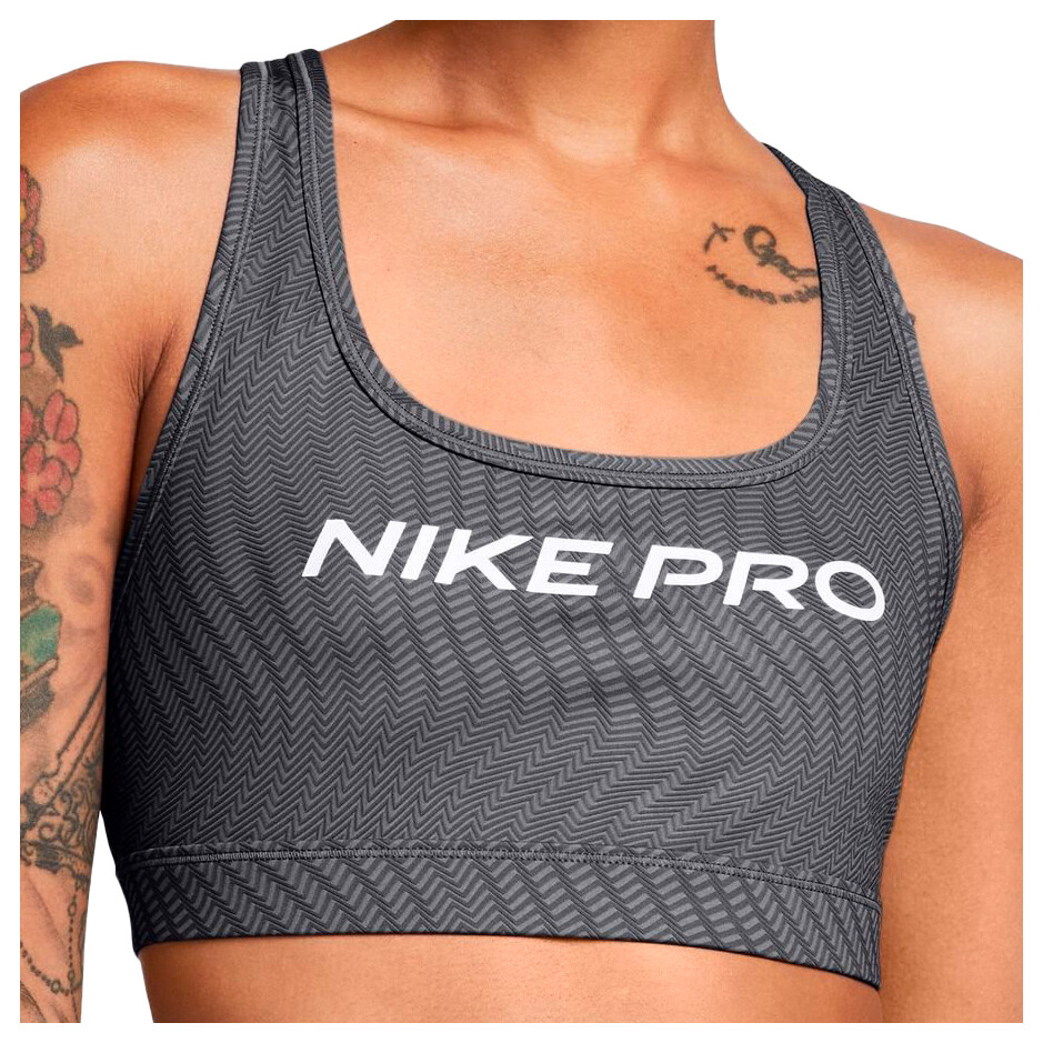 Спортивный бюстгальтер Nike Women's Pro Swoosh Light Support, цвет Anthracite/White
Спортивный бюстгальтер Nike Women's Pro Swoosh Light Support, цвет Anthracite/White