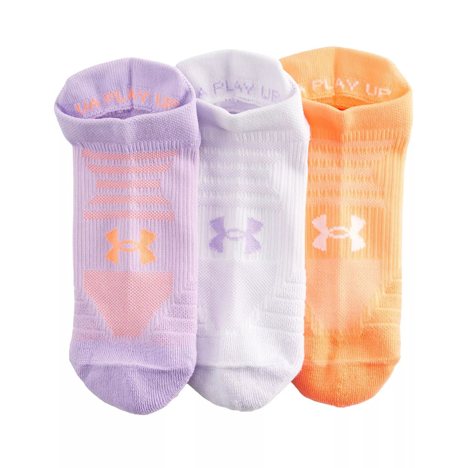 Набор из 3 женских носков Under Armour UA без показов Play Up Tab Under Armour, белый
Набор из 3 женских носков Under Armour UA без показов Play Up Tab Under Armour, белый