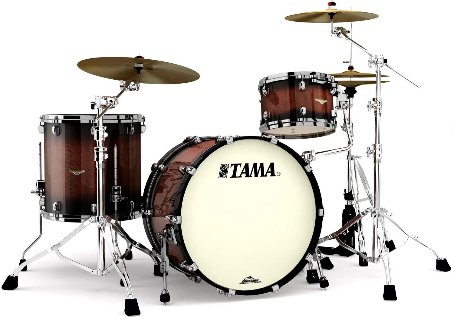 Набор из трех предметов Tama Starclassic Maple ME32CZBS — табачный цвет Sunburst Movingui с фурнитурой из черного никеля
Набор из трех предметов Tama Starclassic Maple ME32CZBS — табачный цвет Sunburst Movingui с фурнитурой из черного никеля