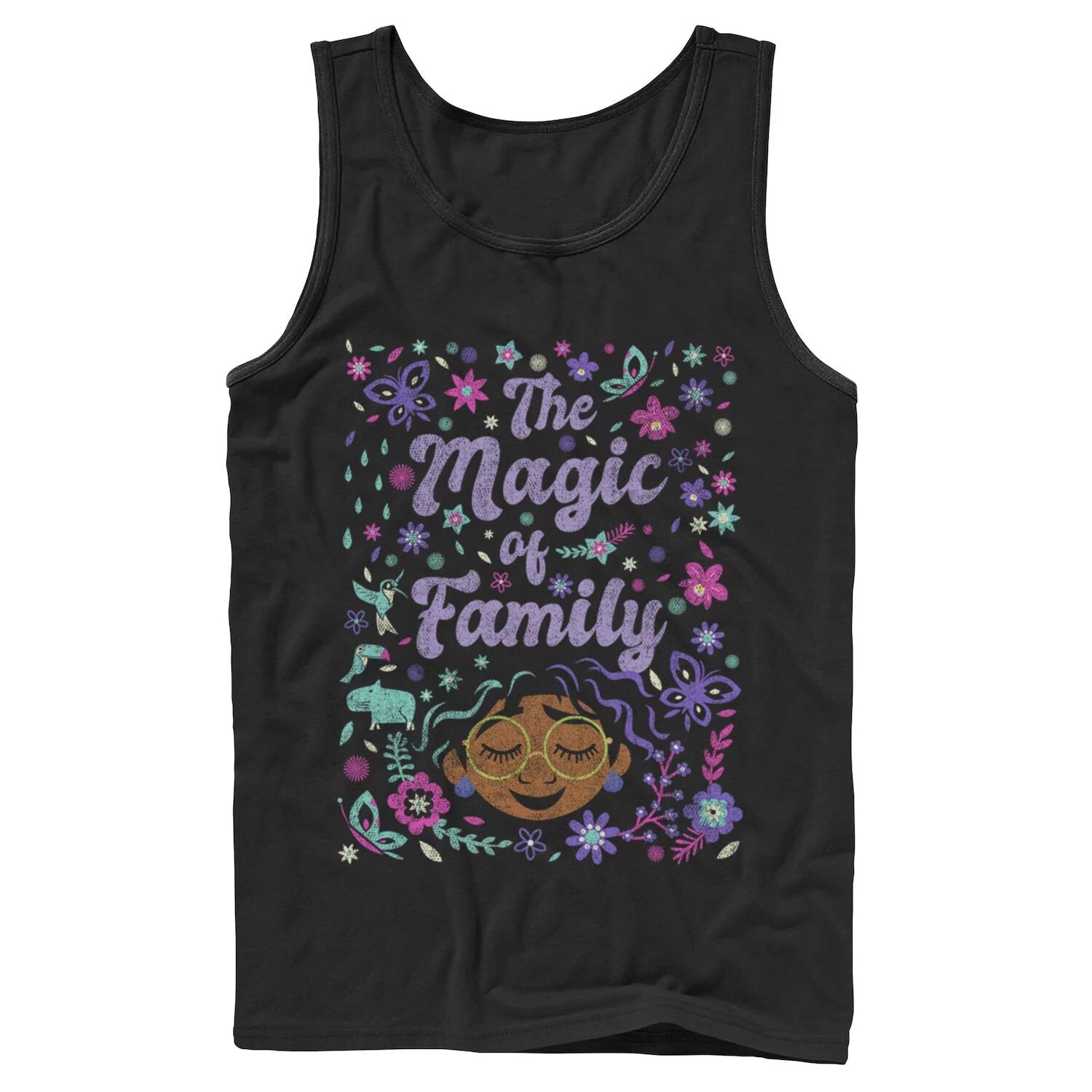 Мужская майка с плакатом и коллажем Disney Encanto The Magic Of Family Licensed Character
Мужская майка с плакатом и коллажем Disney Encanto The Magic Of Family Licensed Character