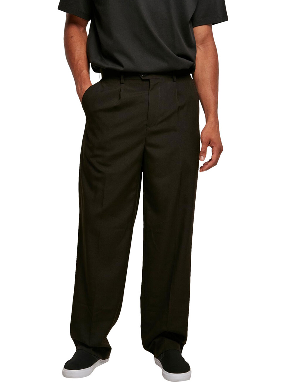 Тканевые брюки Urban Classics Stoff/Chino STRAIGHT PLEAT FRONT regular/straight, черный
Тканевые брюки Urban Classics Stoff/Chino STRAIGHT PLEAT FRONT regular/straight, черный