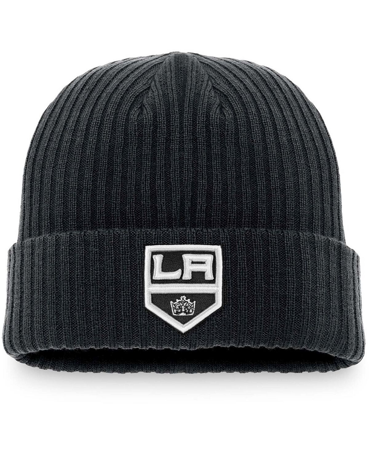 Мужская черная вязаная шапка с манжетами и логотипом Los Angeles Kings Core Primary Fanatics
Мужская черная вязаная шапка с манжетами и логотипом Los Angeles Kings Core Primary Fanatics