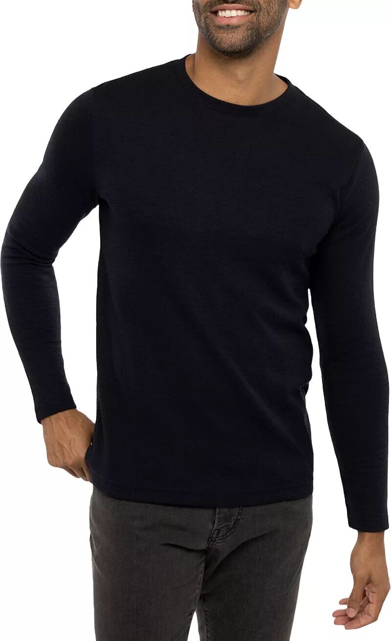 Мужская рубашка с круглым вырезом и длинными рукавами TravisMathew Cloud Waffle, черный
Мужская рубашка с круглым вырезом и длинными рукавами TravisMathew Cloud Waffle, черный
