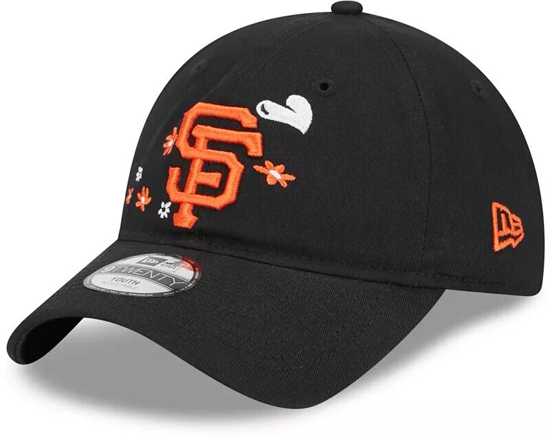 Черная регулируемая шапка New Era San Francisco Giants 9Twenty Flower для девочек
Черная регулируемая шапка New Era San Francisco Giants 9Twenty Flower для девочек
