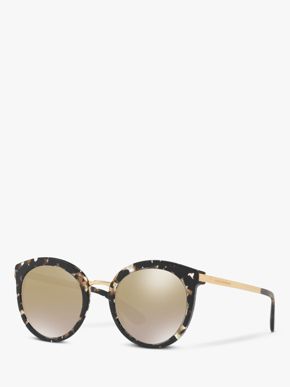 Dolce & Gabbana DG4268 Женские круглые солнцезащитные очки, черный/зеркальное золото
Dolce & Gabbana DG4268 Женские круглые солнцезащитные очки, черный/зеркальное золото