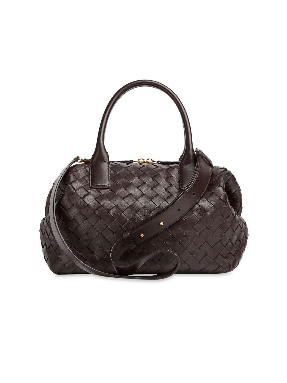 Кожаная сумка через плечо Bauletto Intrecciato среднего размера Bottega Veneta
Кожаная сумка через плечо Bauletto Intrecciato среднего размера Bottega Veneta