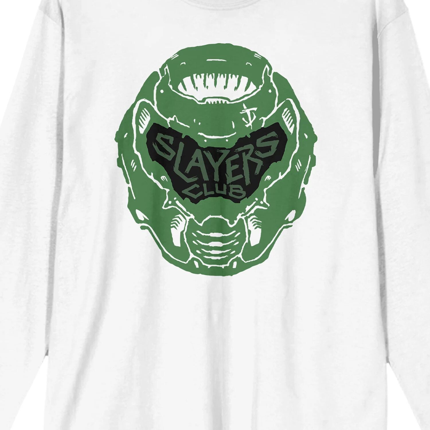 Мужская футболка с длинными рукавами и логотипом Doom Slayers Club Licensed Character
Мужская футболка с длинными рукавами и логотипом Doom Slayers Club Licensed Character