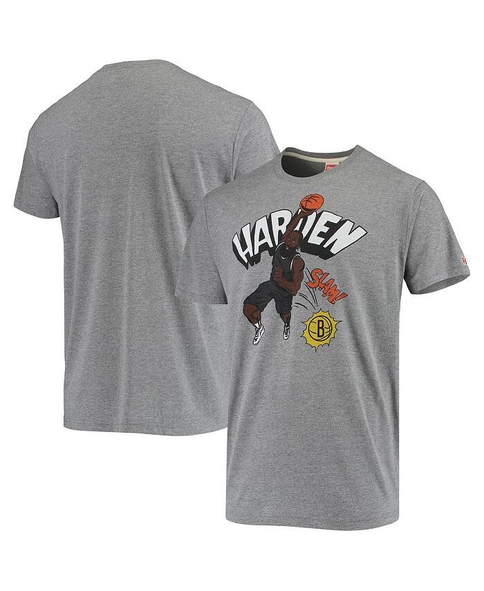 Мужская футболка с изображением Джеймса Хардена Хизер Серая Brooklyn Nets Comic Book Player Tri-Blend Homage, серый
Мужская футболка с изображением Джеймса Хардена Хизер Серая Brooklyn Nets Comic Book Player Tri-Blend Homage, серый