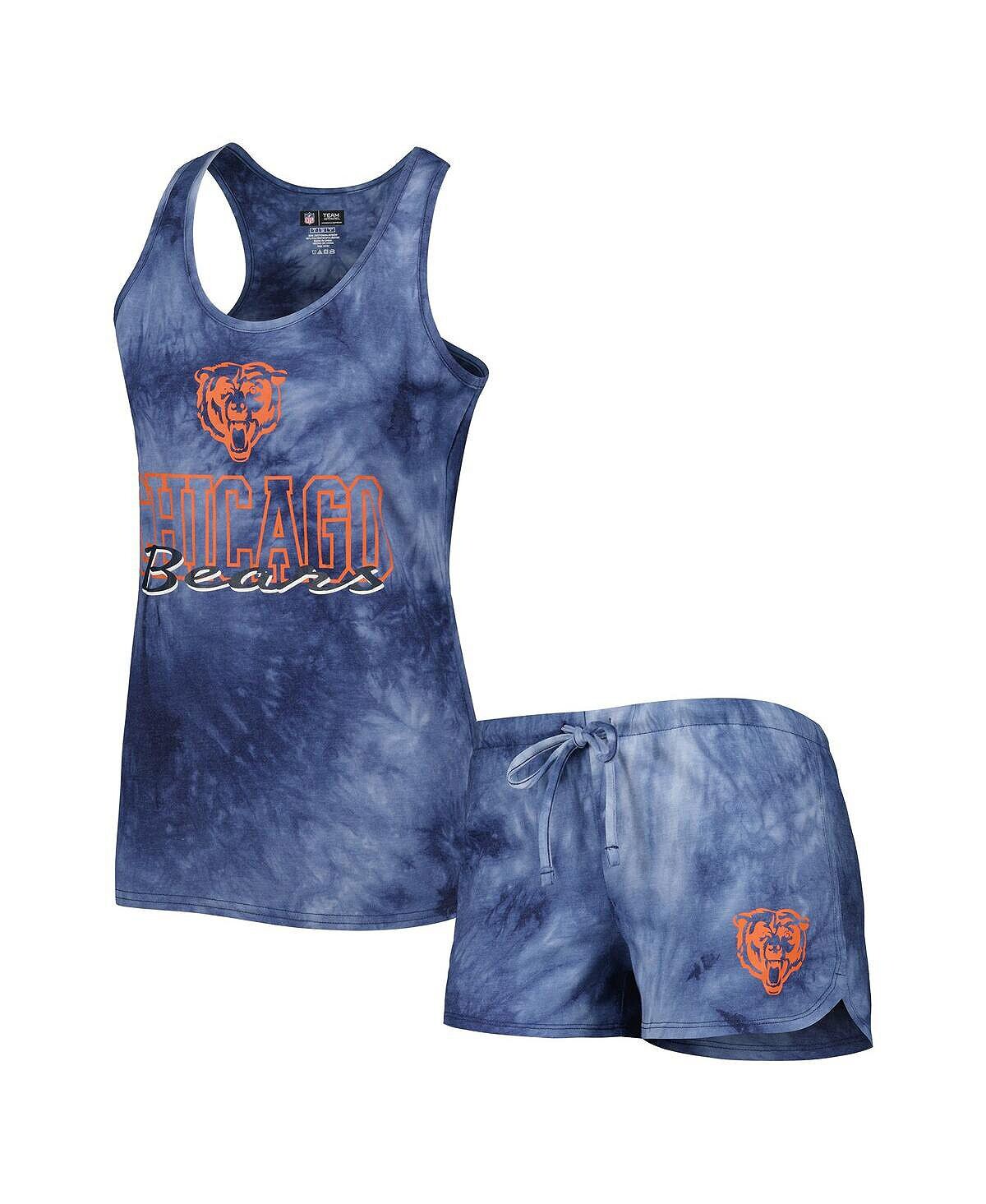 Женская темно-синяя майка Chicago Bears Billboard с круглым вырезом и шортами для сна Concepts Sport, темно-синий
Женская темно-синяя майка Chicago Bears Billboard с круглым вырезом и шортами для сна Concepts Sport, темно-синий