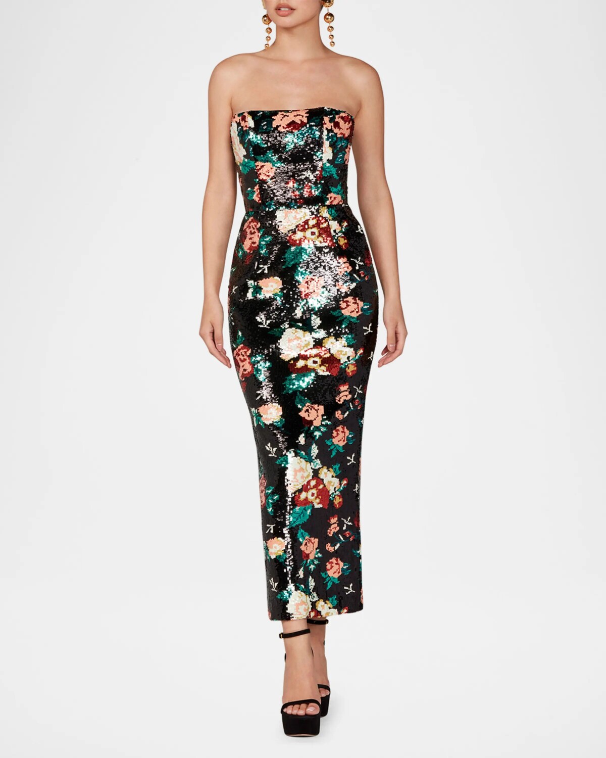 Платье Leslie без бретелек с цветочным принтом и пайетками Helsi, цвет Black Floral
Платье Leslie без бретелек с цветочным принтом и пайетками Helsi, цвет Black Floral