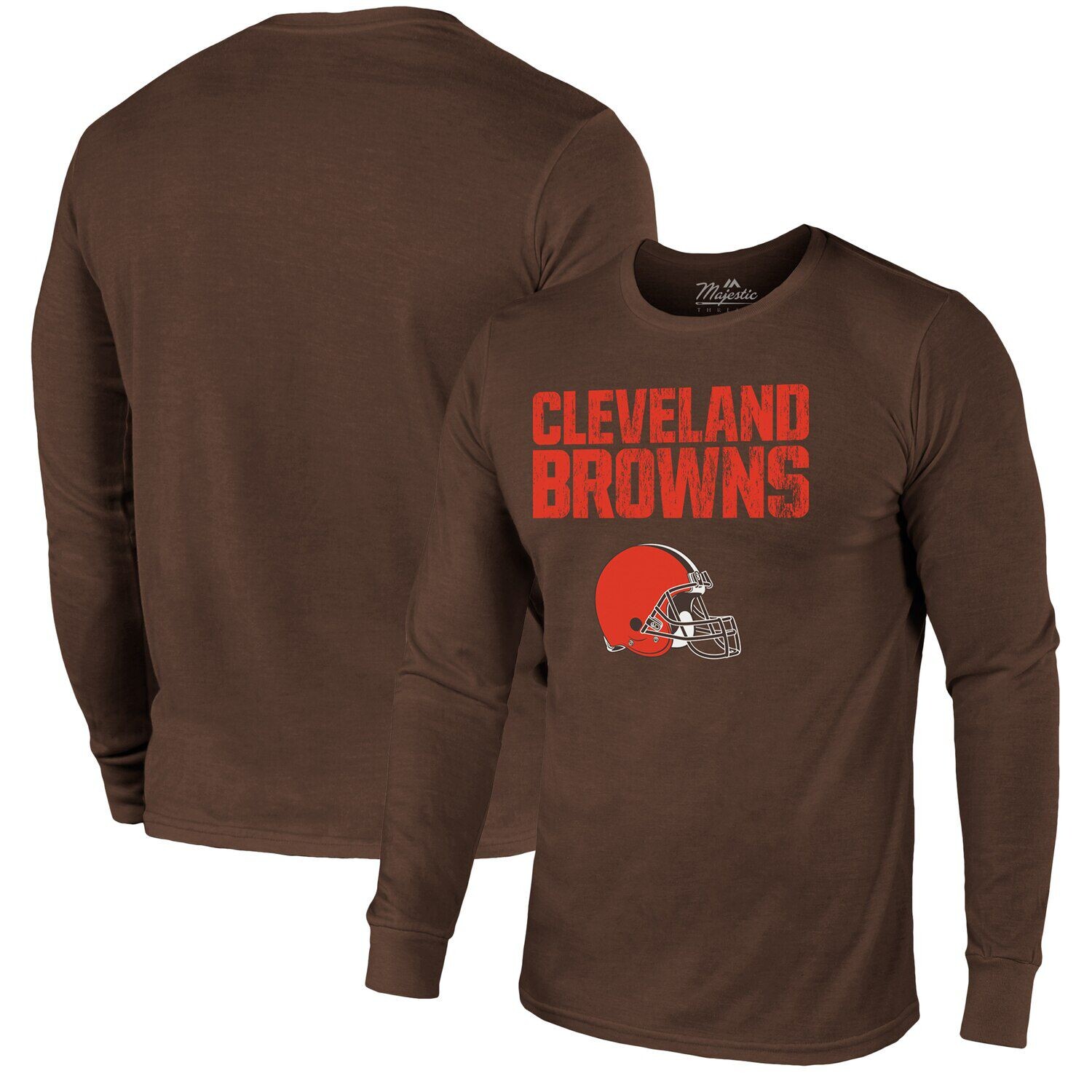 Футболка Cleveland Browns Majestic Threads Lockup Tri-Blend с длинными рукавами - Коричневый
Футболка Cleveland Browns Majestic Threads Lockup Tri-Blend с длинными рукавами - Коричневый