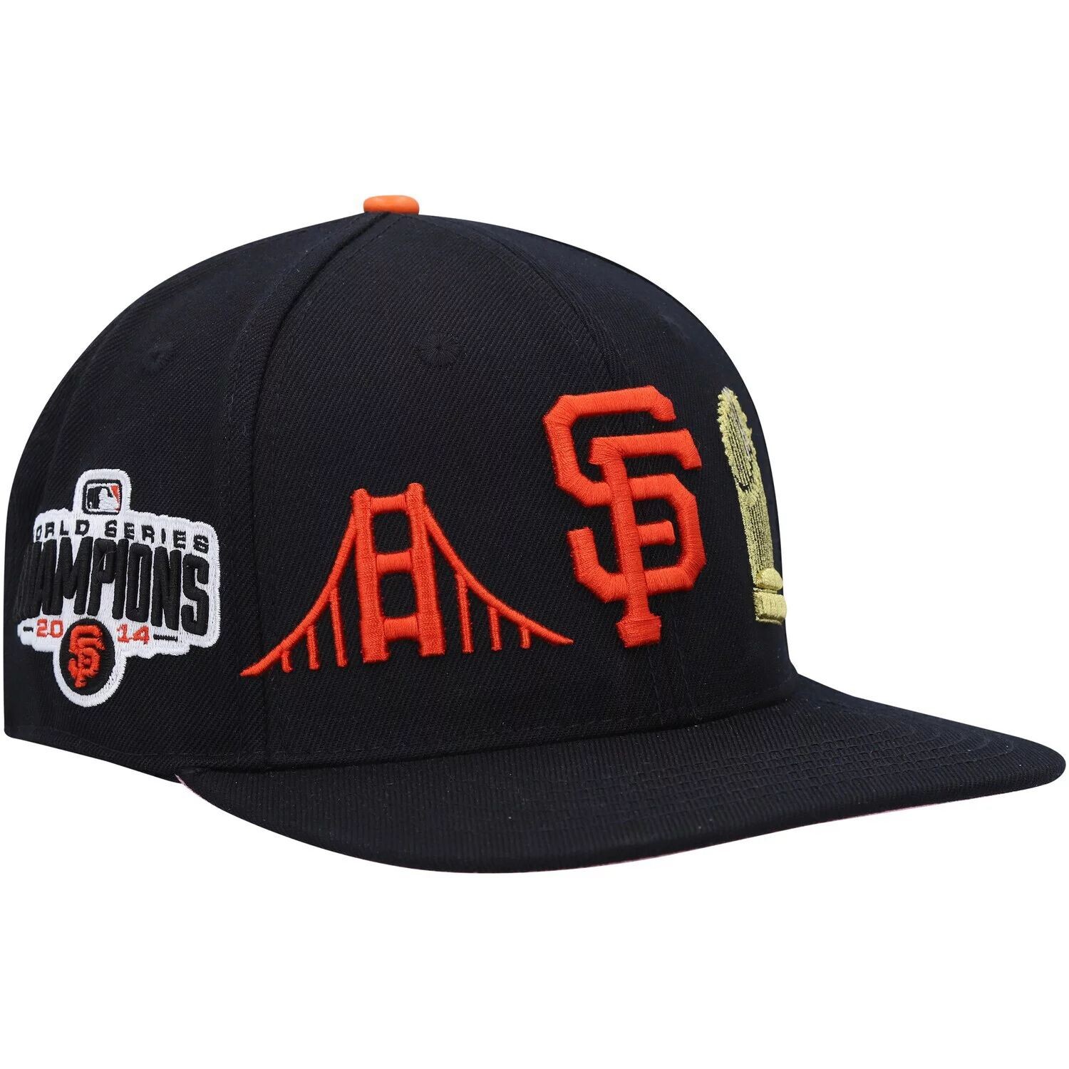 Мужская профессиональная стандартная черная кепка San Francisco Giants Double City розовая с капюшоном Snapback
Мужская профессиональная стандартная черная кепка San Francisco Giants Double City розовая с капюшоном Snapback