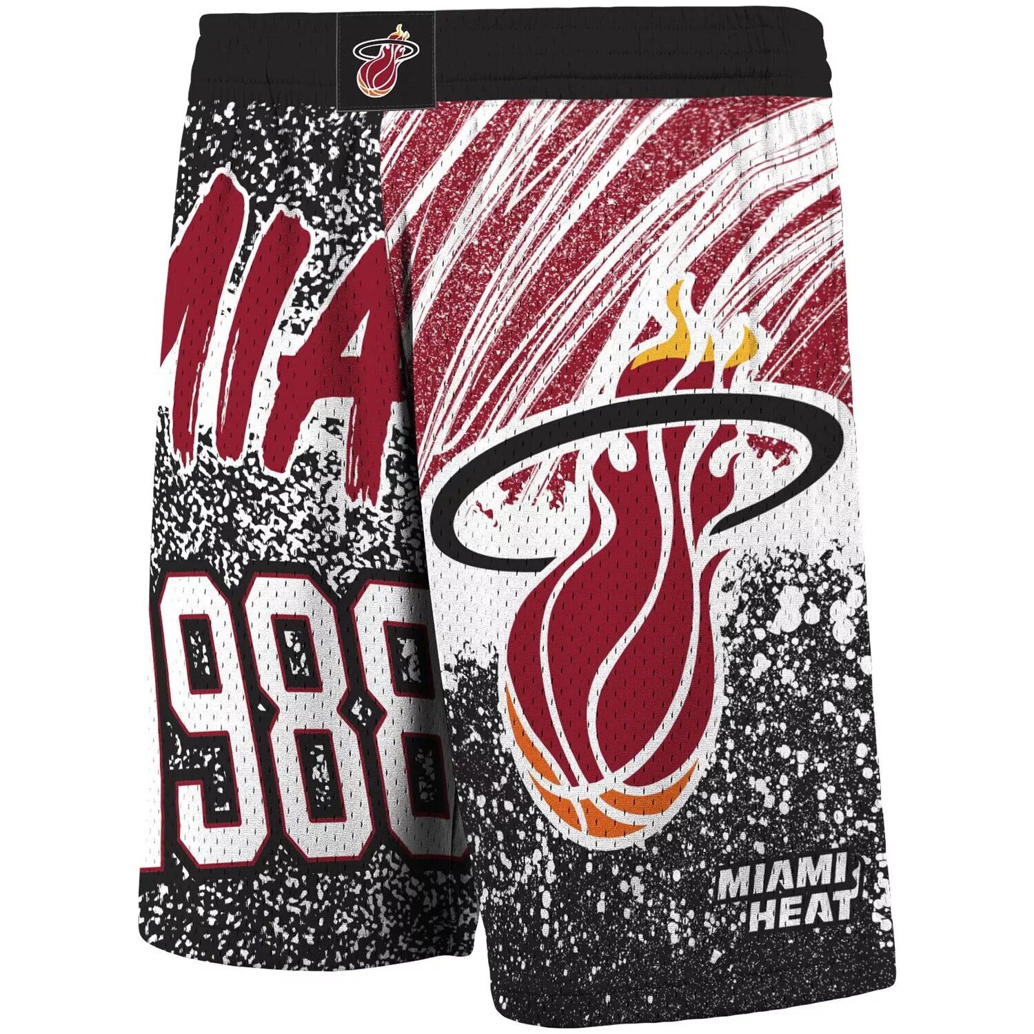 Мужские шорты Mitchell & Ness Black Miami Heat из твердой древесины Classics Jumbotron с сублимацией
Мужские шорты Mitchell & Ness Black Miami Heat из твердой древесины Classics Jumbotron с сублимацией