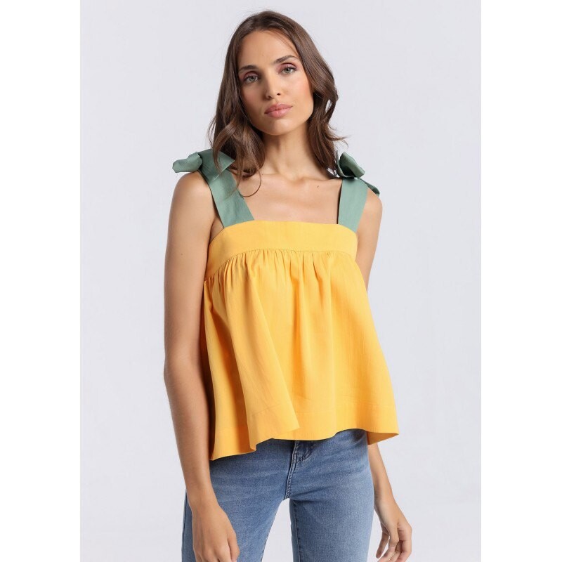 Блуза с коротким рукавом Victorio & Lucchino 134624-3554-714 Bows Shoulders, оранжевый
Блуза с коротким рукавом Victorio & Lucchino 134624-3554-714 Bows Shoulders, оранжевый