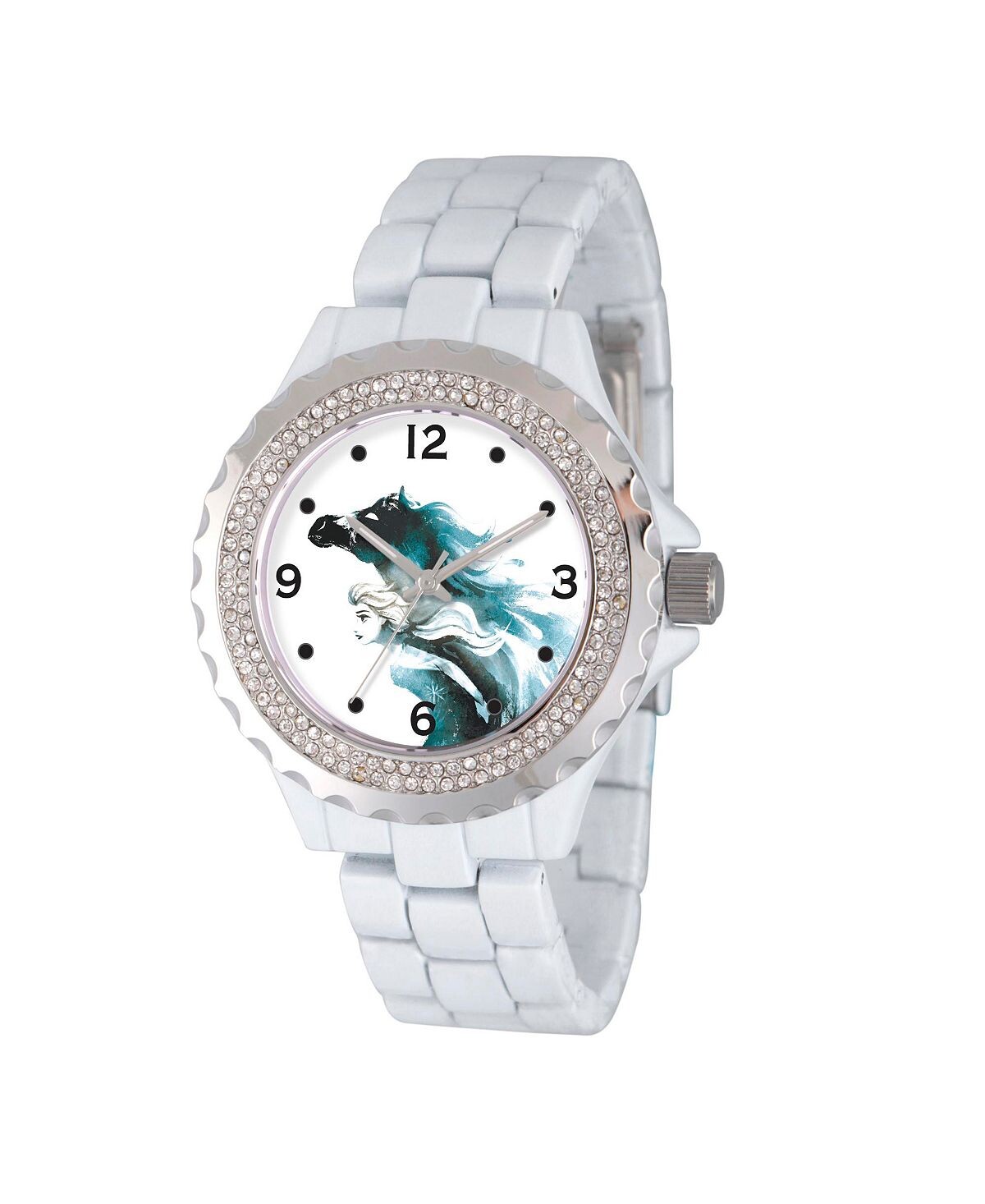 Женские часы Disney Frozen 2 Elsa из блестящего эмалированного сплава, 41 мм ewatchfactory, белый
Женские часы Disney Frozen 2 Elsa из блестящего эмалированного сплава, 41 мм ewatchfactory, белый